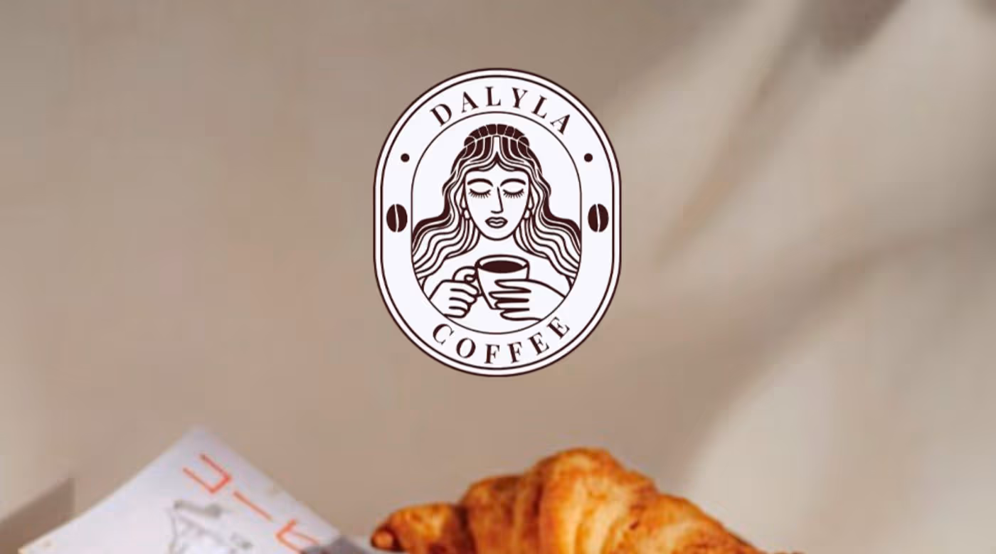 Dalyla Coffee brand identity by Northkind